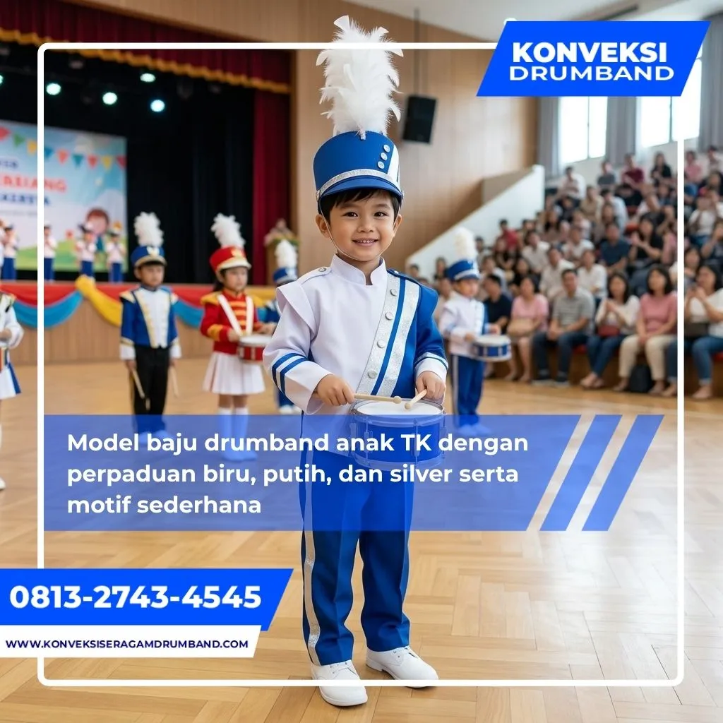 Model Baju Drumband untuk Anak TK