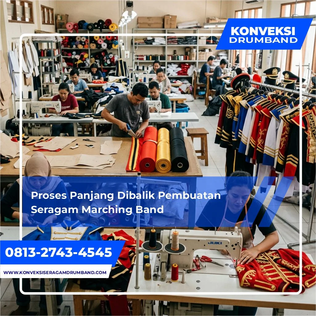 produsen seragam drumband berkualitas untuk kebutuhan sekolah